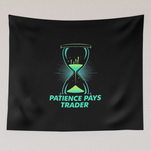 Item preview, Patience Pays Trader Mindset Shirt designed and sold by KapiPrint.