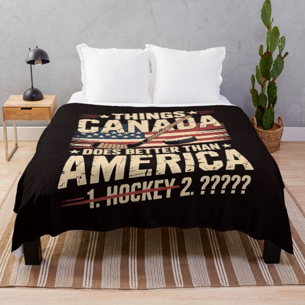 Item preview, Things Canada Does Better Than America Hockey – Funny Ice Hockey Lovers designed and sold by Redgiant87x.