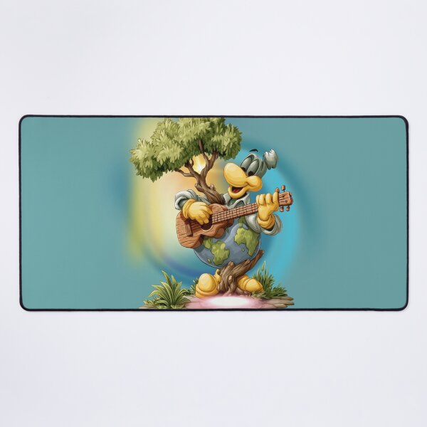 Item preview, Happy Nature Musician – Cute Cartoon Guitar Player Tree Spirit designed and sold by ChenEngEng.