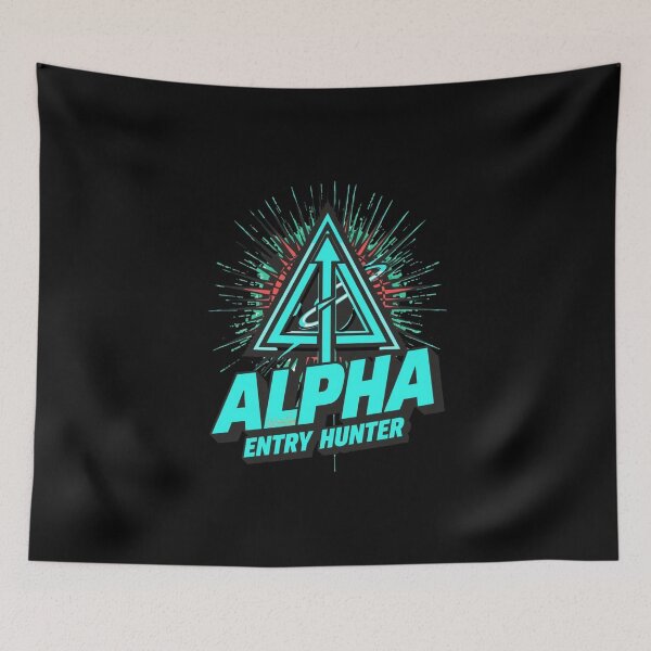 Item preview, Alpha Entry Hunter Trading Shirt designed and sold by KapiPrint.