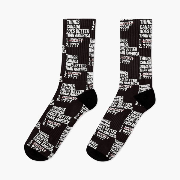 Item preview, Things Canada Does Better Than America Hockey – Hockey Humor For Hockey Fans designed and sold by Redgiant87x.