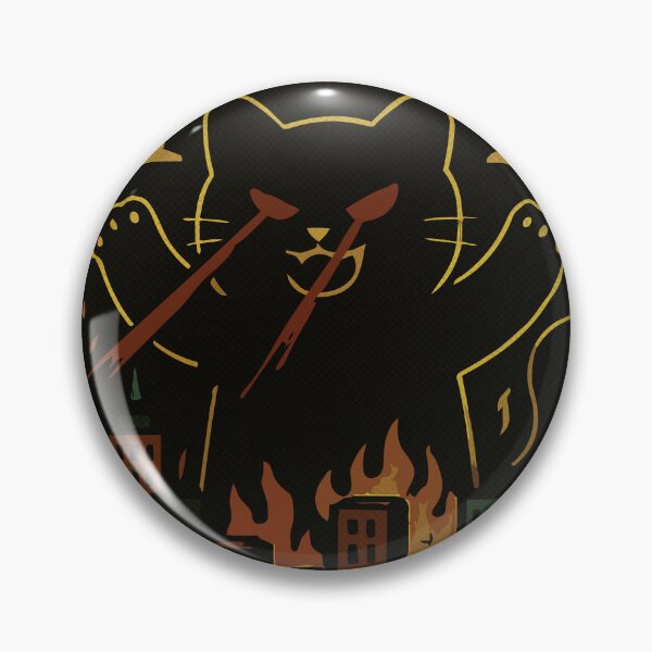 Item preview, For Me – Giant Laser‑Eyed Cat Chaos Art designed and sold by sorryNOTsorry.brand.