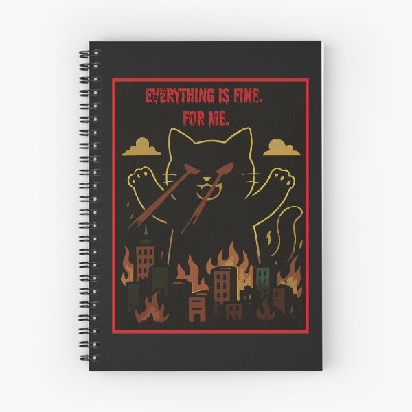 Item preview, For Me – Giant Laser‑Eyed Cat Chaos Art designed and sold by sorryNOTsorry.brand.