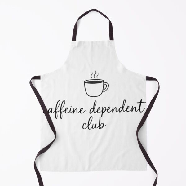 Item preview, Caffeine Dependent Club – Minimal Coffee Lover Aesthetic Design designed and sold by Sanika arts .