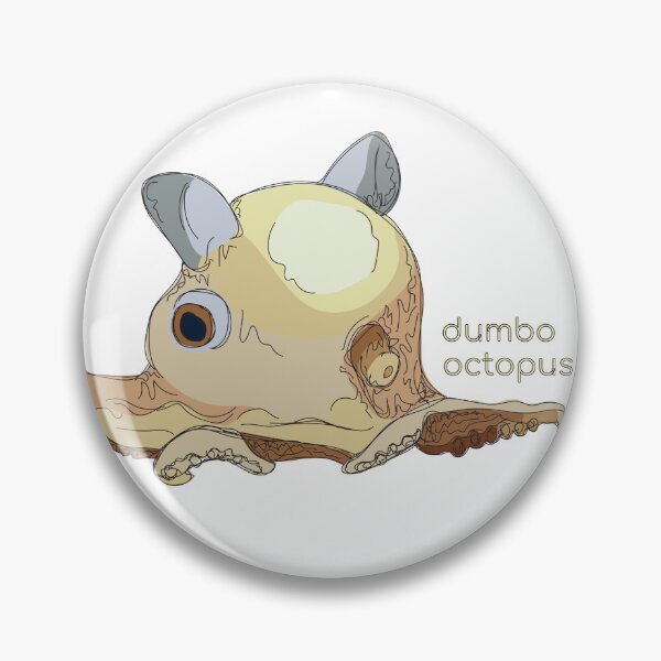 Item preview, Funky Aquatic Creatures: Dumbo Octopus designed and sold by abigailhausman.