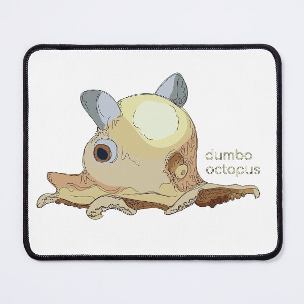 Item preview, Funky Aquatic Creatures: Dumbo Octopus designed and sold by abigailhausman.