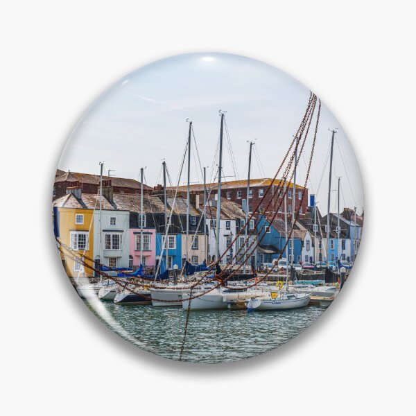 Item preview, Weymouth Harbour with Crane and Colourful Waterfront designed and sold by Paul Thompson Photography.