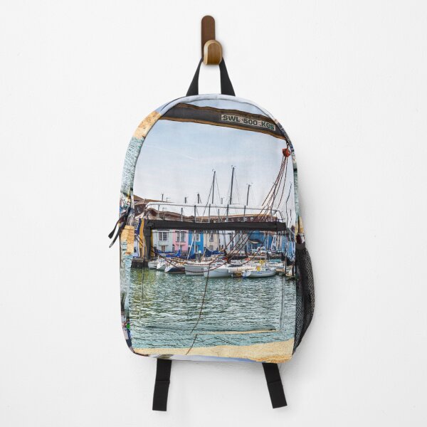 Item preview, Weymouth Harbour with Crane and Colourful Waterfront designed and sold by Paul Thompson Photography.