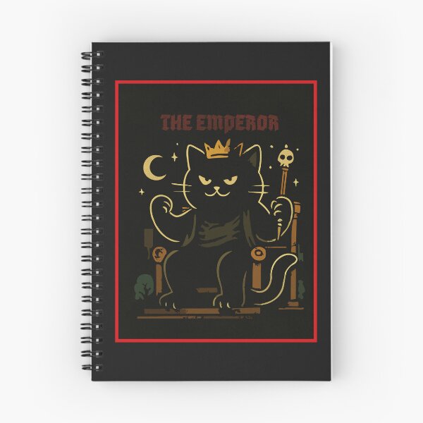 Item preview, The Emperor – Regal Cat Throne Tarot Art designed and sold by sorryNOTsorry.brand.