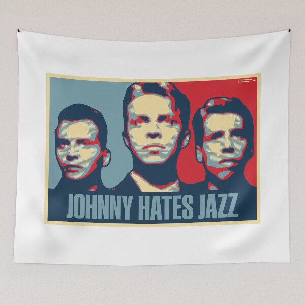 Item preview, Johnny Hates Jazz designed and sold by DFA.