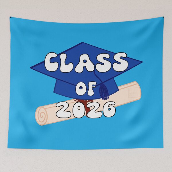 Artikelvorschau, Jahrgang 2026 Blau entworfen und verkauft von Angela’s Doodles.
