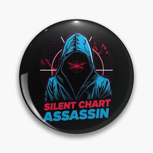 Item preview, Silent Chart Assassin Trader Shirt designed and sold by KapiPrint.