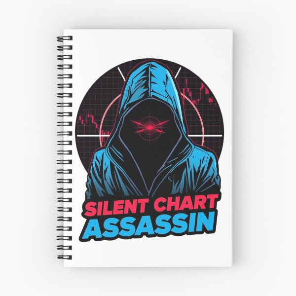 Item preview, Silent Chart Assassin Trader Shirt designed and sold by KapiPrint.