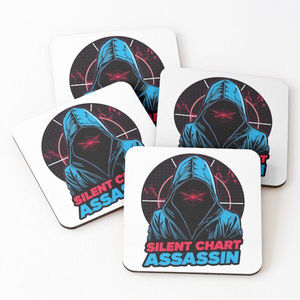 Item preview, Silent Chart Assassin Trader Shirt designed and sold by KapiPrint.