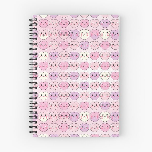 Item preview, Charming Heart Emoji Pattern designed and sold by StickVerse by Owais.