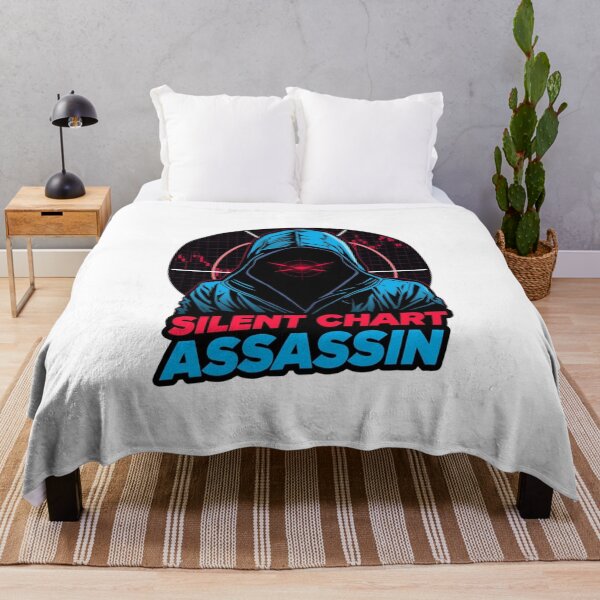Item preview, Silent Chart Assassin Trader Shirt designed and sold by KapiPrint.