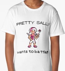 Pokemon female trainer Long T-Shirt