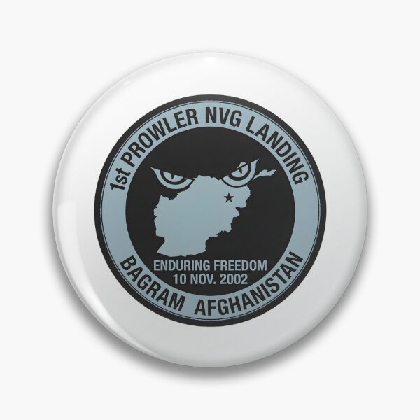 Item preview, Commemorative Patch: 1st Prowler NVG Landing, Bagram Afghanistan 2002 designed and sold by CharlieDesings.