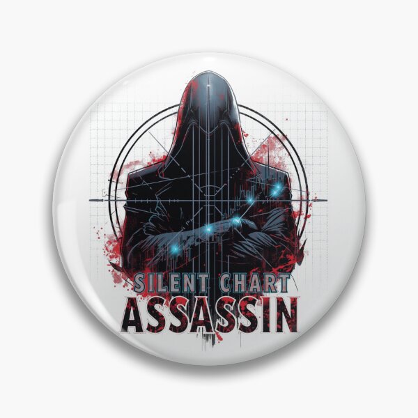 Item preview, Silent Chart Assassin Trader Shirt designed and sold by KapiPrint.