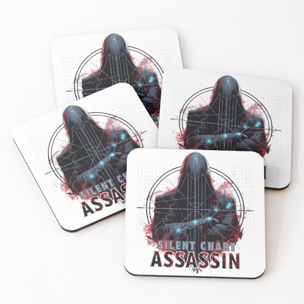 Item preview, Silent Chart Assassin Trader Shirt designed and sold by KapiPrint.