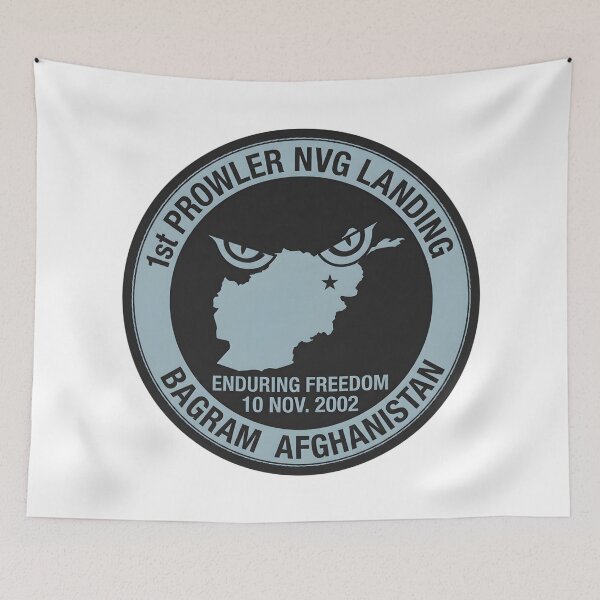 Item preview, Commemorative Patch: 1st Prowler NVG Landing, Bagram Afghanistan 2002 designed and sold by CharlieDesings.