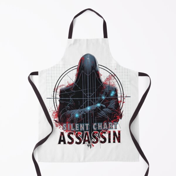 Item preview, Silent Chart Assassin Trader Shirt designed and sold by KapiPrint.