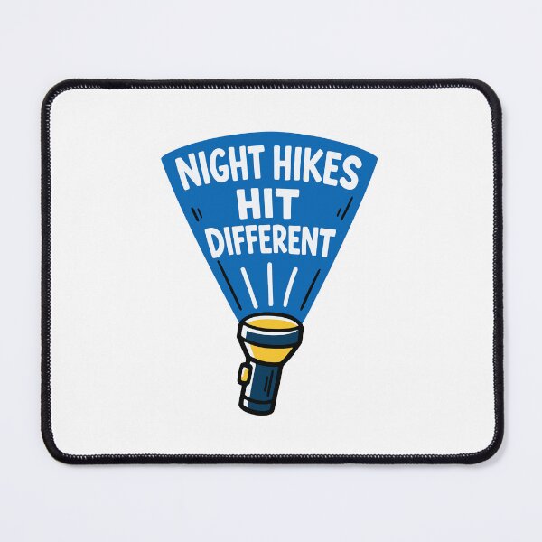 Item preview, Night Hikes Hit Different designed and sold by SnappyPNG.