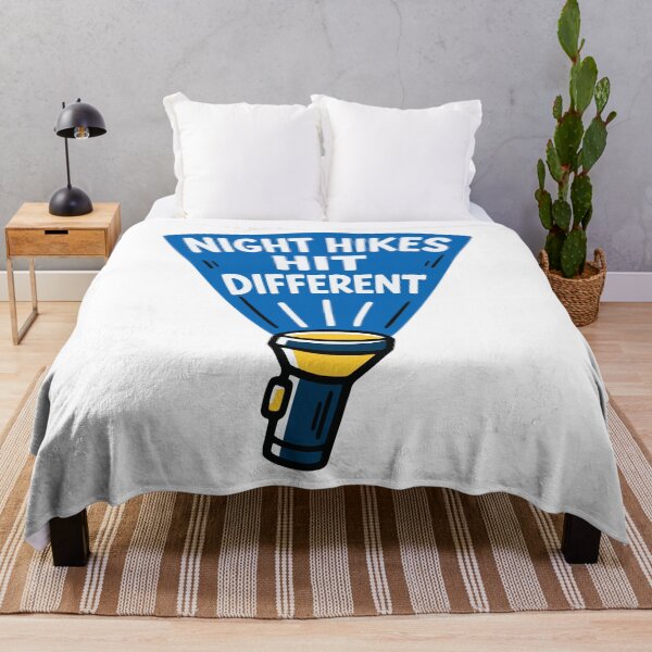 Item preview, Night Hikes Hit Different designed and sold by SnappyPNG.