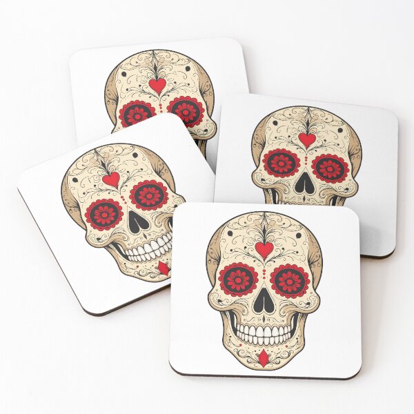 Item preview, Sugar Skull – Día de los Muertos Floral Design designed and sold by sorryNOTsorry.brand.