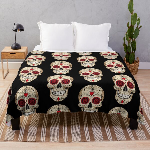 Item preview, Sugar Skull – Día de los Muertos Floral Design designed and sold by sorryNOTsorry.brand.