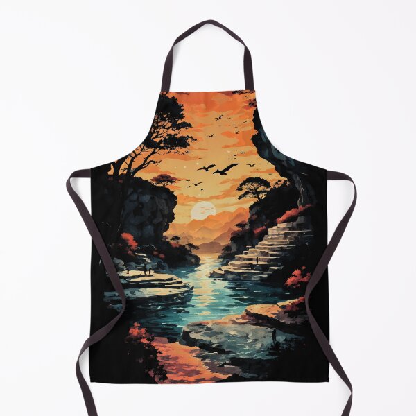Item preview, Pamukkale Essence – Negative Space Landscape Art designed and sold by JacksoonLester.