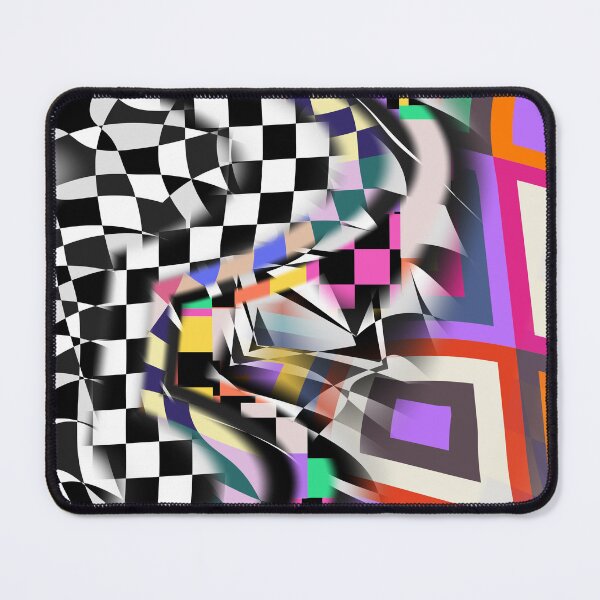 Item preview, Geometric Collage Abstract Textile Pattern designed and sold by Prawny.