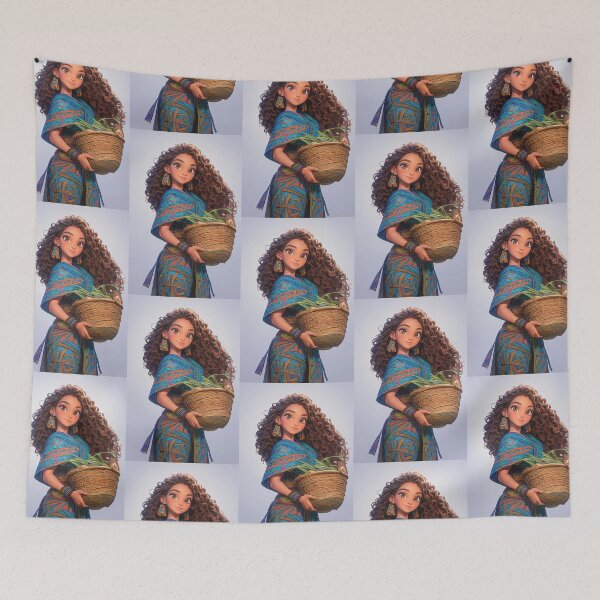 Item preview, curly girl fashion designed and sold by PINC RABBIT.