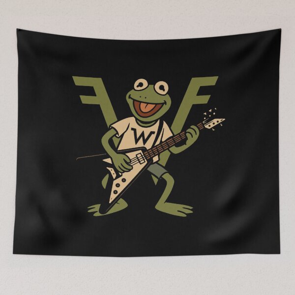 Item preview, Kermit the Frog X Weezer T-Shirt designed and sold by Mediagraphic.