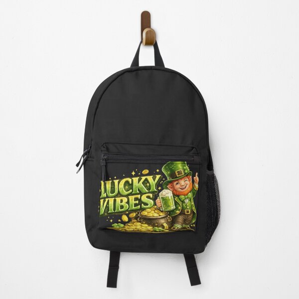 Item preview, Lucky Vibes Leprechaun St. Patricks Day Design. designed and sold by Nika Art Studio.