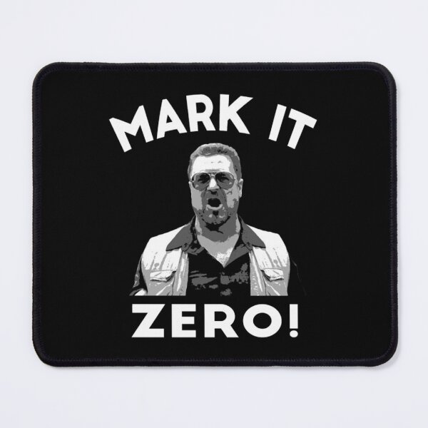 Item preview, Mark It Zero - Big Lebowski  designed and sold by agzam.
