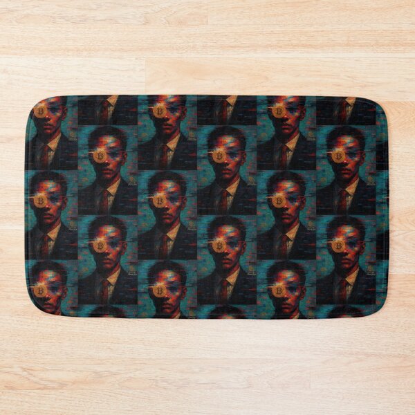 Item preview, Blindfolded by Bitcoin designed and sold by Ohema77.