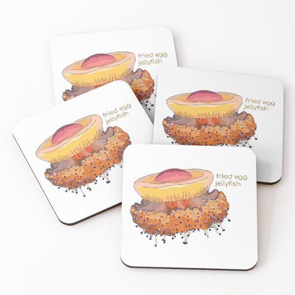 Item preview, Funky Aquatic Creatures: Fried Egg Jellyfish designed and sold by abigailhausman.