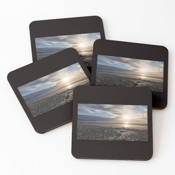 Item preview, A Welsh Wales Beach Sunset designed and sold by AlienAlmanac.