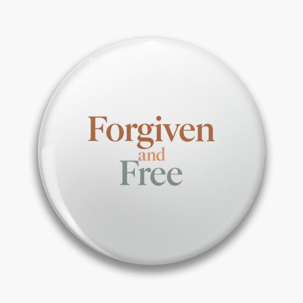 Item preview, Forgiven and Free Christian Message designed and sold by Sunniz.