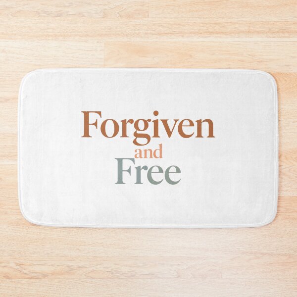 Item preview, Forgiven and Free Christian Message designed and sold by Sunniz.