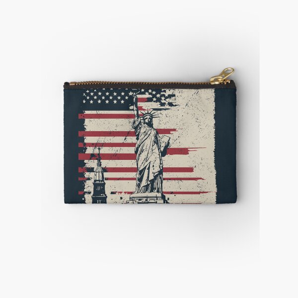 Item preview, USA Flag – Vintage Watercolor Patriotic Pattern designed and sold by ValentinaHramov.