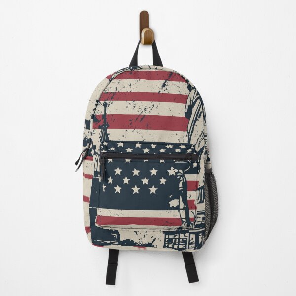 Item preview, USA Flag – Vintage Watercolor Patriotic Pattern designed and sold by ValentinaHramov.