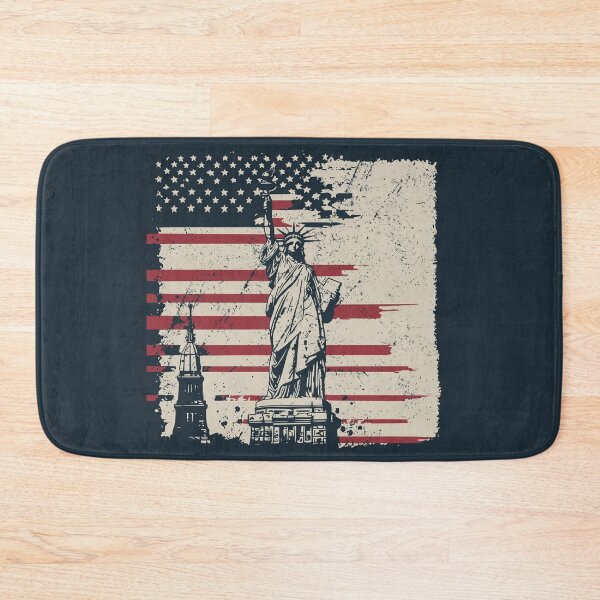 Item preview, USA Flag – Vintage Watercolor Patriotic Pattern designed and sold by ValentinaHramov.