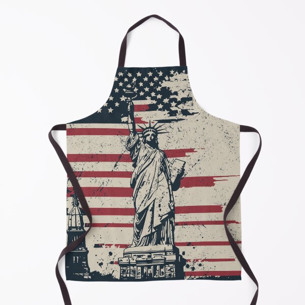 Item preview, USA Flag – Vintage Watercolor Patriotic Pattern designed and sold by ValentinaHramov.