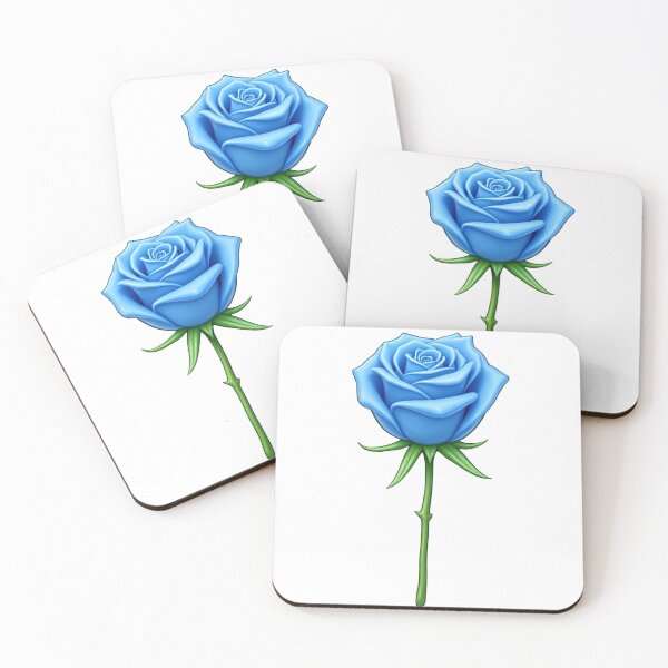 Item preview, Single Blue Rose Flower designed and sold by Fikuall.