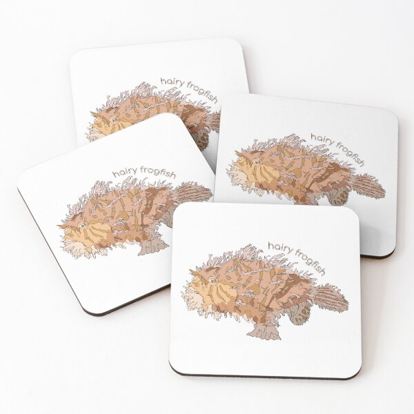 Item preview, Funky Aquatic Creatures: Hairy Frogfish designed and sold by abigailhausman.