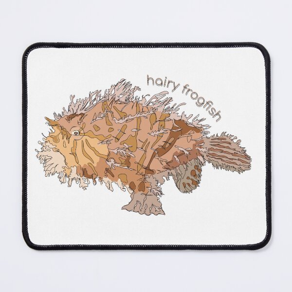 Item preview, Funky Aquatic Creatures: Hairy Frogfish designed and sold by abigailhausman.