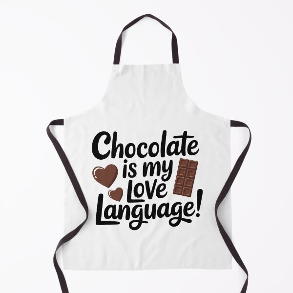 Item preview,  Chocolate Is My Love Language! Funny Chocolate Lover Gift designed and sold by PMCreative.