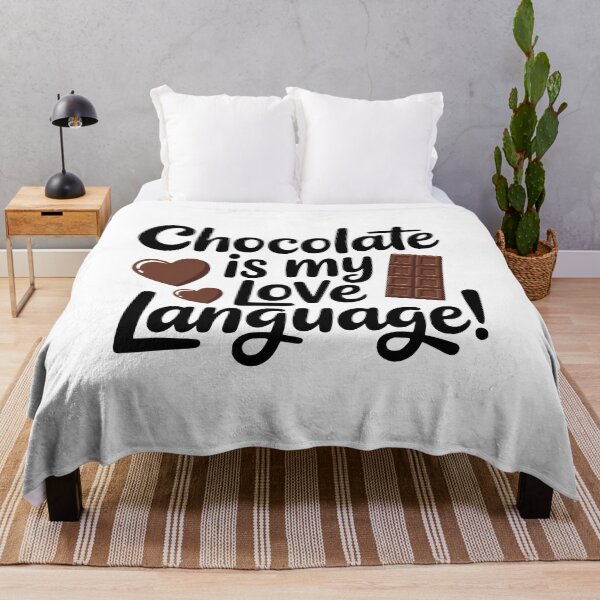 Item preview, Chocolate Is My Love Language! Funny Chocolate Lover Gift designed and sold by PMCreative.
